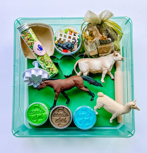 At the Farm Deluxe Play Dough Box