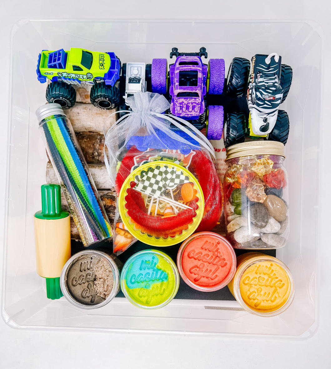 Monster Trucks Deluxe Play Dough Box