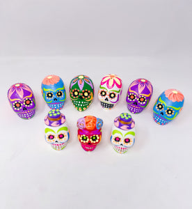 Barro Calaveritas (clay skulls)