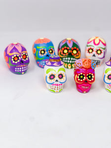 Barro Calaveritas (clay skulls)