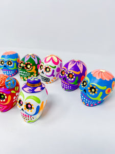 Barro Calaveritas (clay skulls)