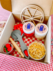 Pizza Play Dough Box